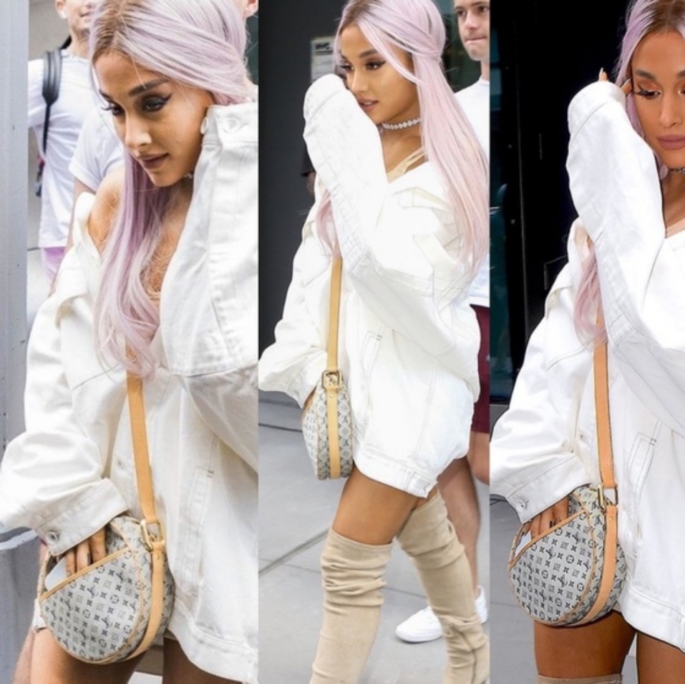 Louis Vuitton: Round Monogram LV Mini Crossbody Bag (seen on Ariana Grande) - Picture 16 of 16